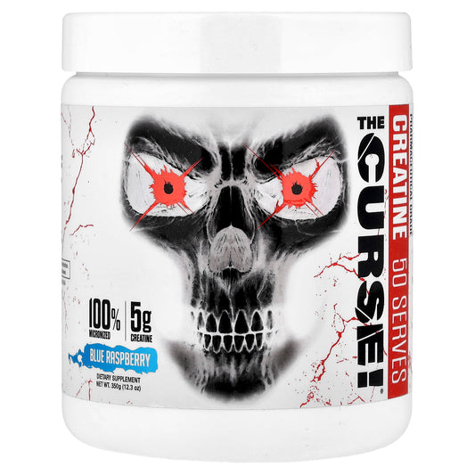JNX Sports Creatine Supplement, 12.3 oz (350 g), Blue Raspberry - Image 1