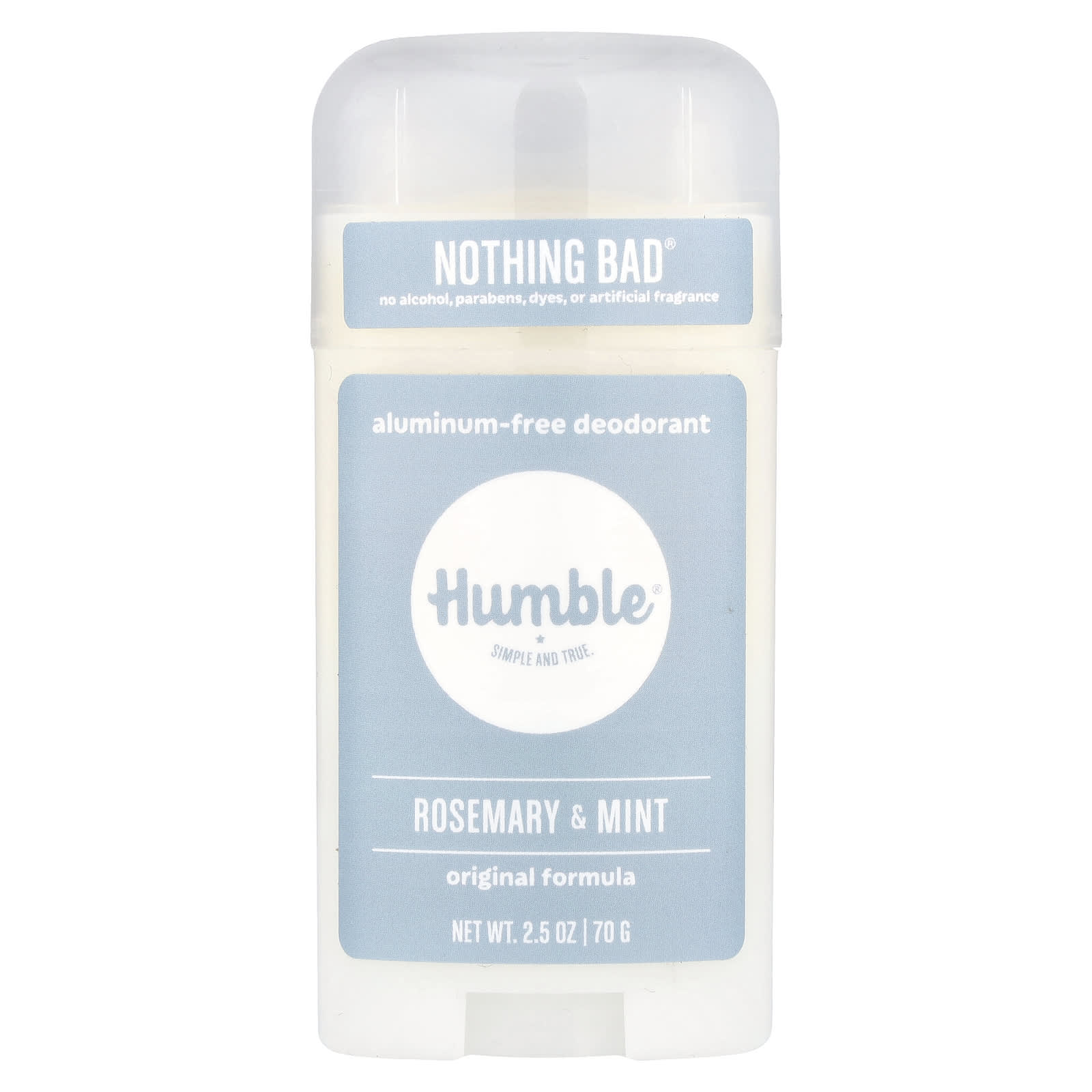 Natural Deodorant Rosemary & Mint, Aluminum-Free, Cruelty-Free - Image 1