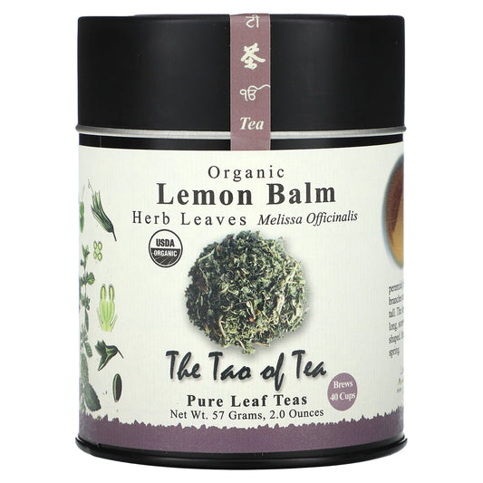 The Tao of Tea, Organic Herb Leaves, Lemon Balm , 2 oz (57 g) - Image 1