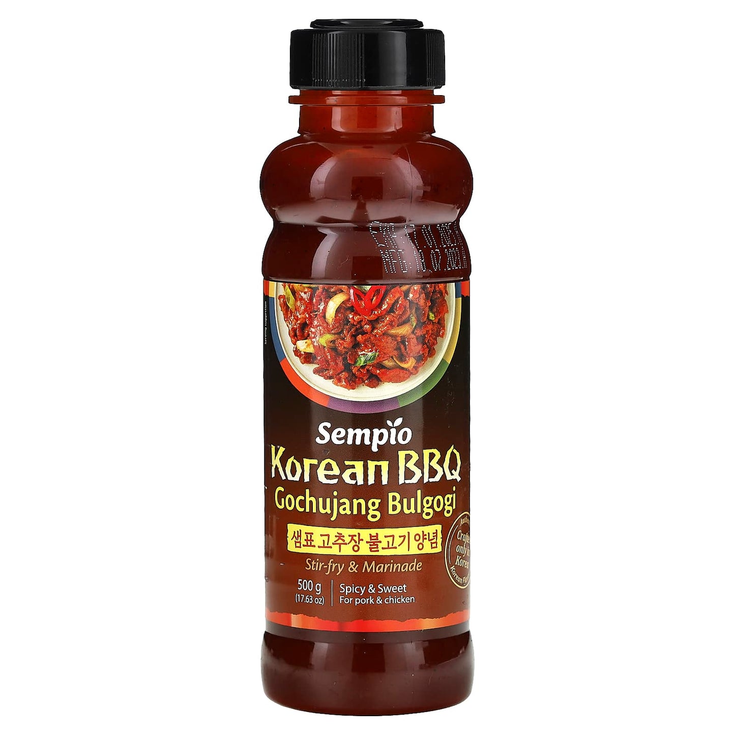 Sempio, Korean BBQ Gochujang Bulgogi, 17.63 oz (500 g) - Image 1