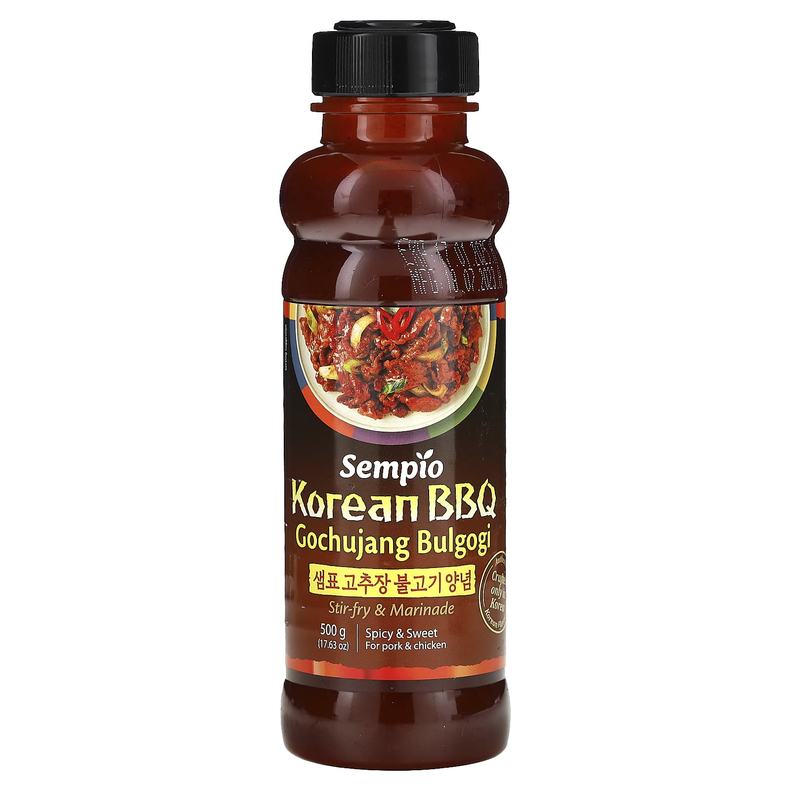 Sempio, Korean BBQ Gochujang Bulgogi, 17.63 oz (500 g) - Image 1