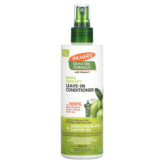 Palmer's, Olive Oil Formula® with Vitamin E, Shine Therapy Leave-In Conditioner, 8.5 fl oz (250 ml) - Image 1