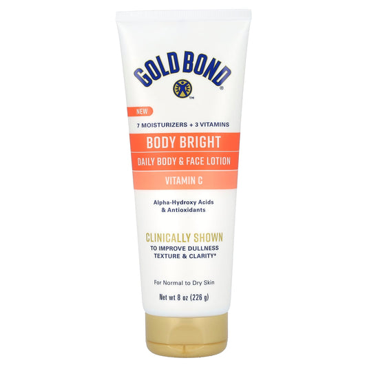 Gold Bond Body Bright Daily Lotion for Normal to Dry Skin, 8oz - Image 1