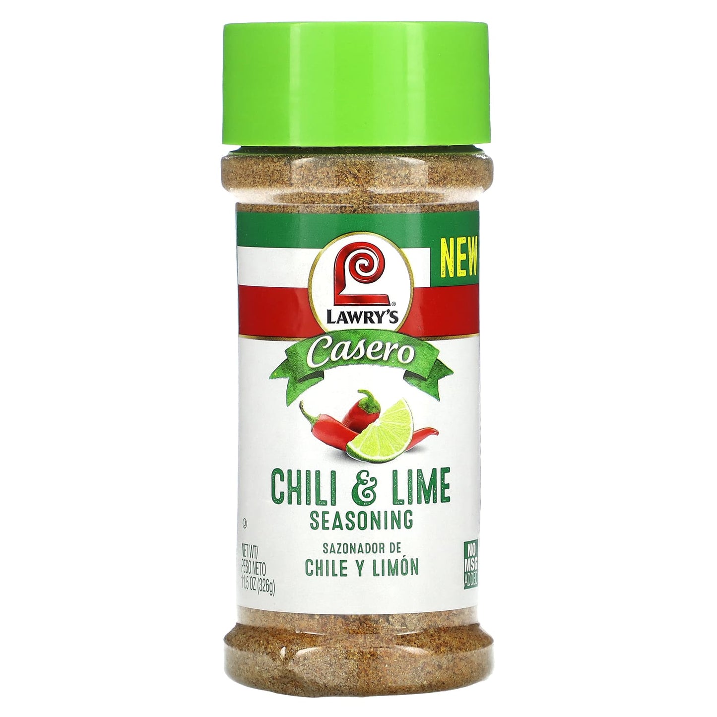 Lawry's, Casero, Chili & Lime Seasoning, 11.5 oz (326 g) - Image 1