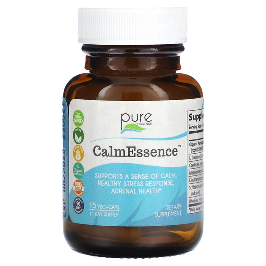 Pure Essence, CalmEssence, 15 Vegi-Caps - Image 1