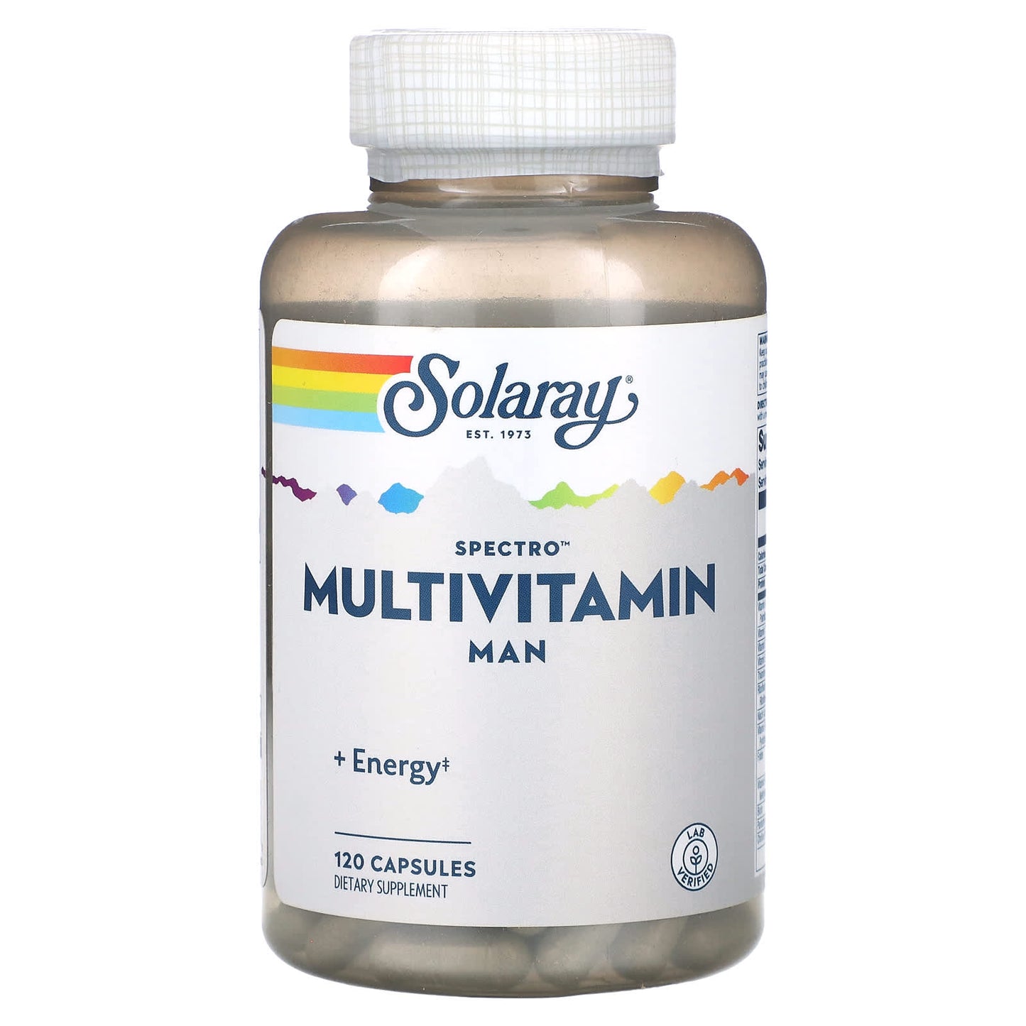 Solaray, Spectro Multivitamin, Man, 120 Capsules - Image 1