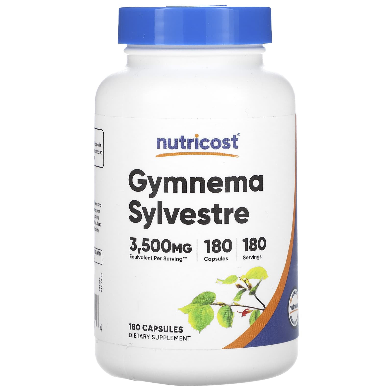 Nutricost, Gymnema Sylvestre, 3,500 mg, 180 Capsules - Image 1