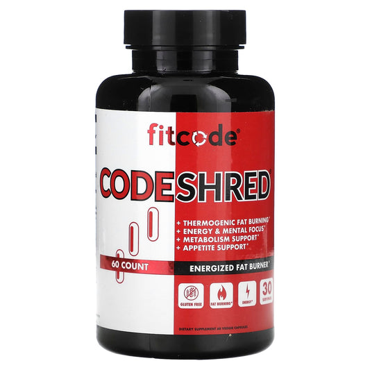 FitCode CodeShred Thermogenic Fat Burner & Metabolism Support - Image 1