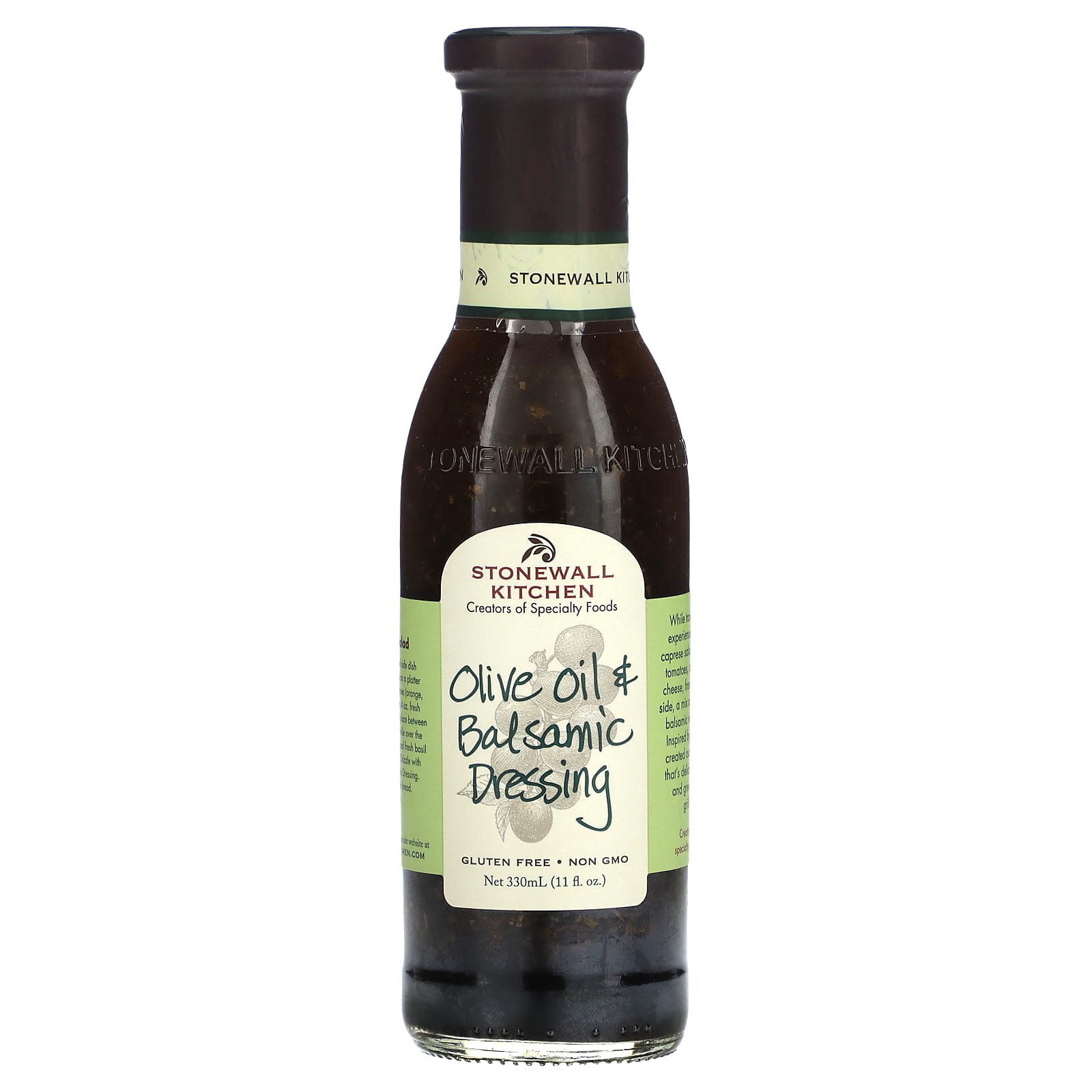 Stonewall Kitchen, Olive Oil & Balsamic Dressing, 11 fl oz (330 ml) - Image 1