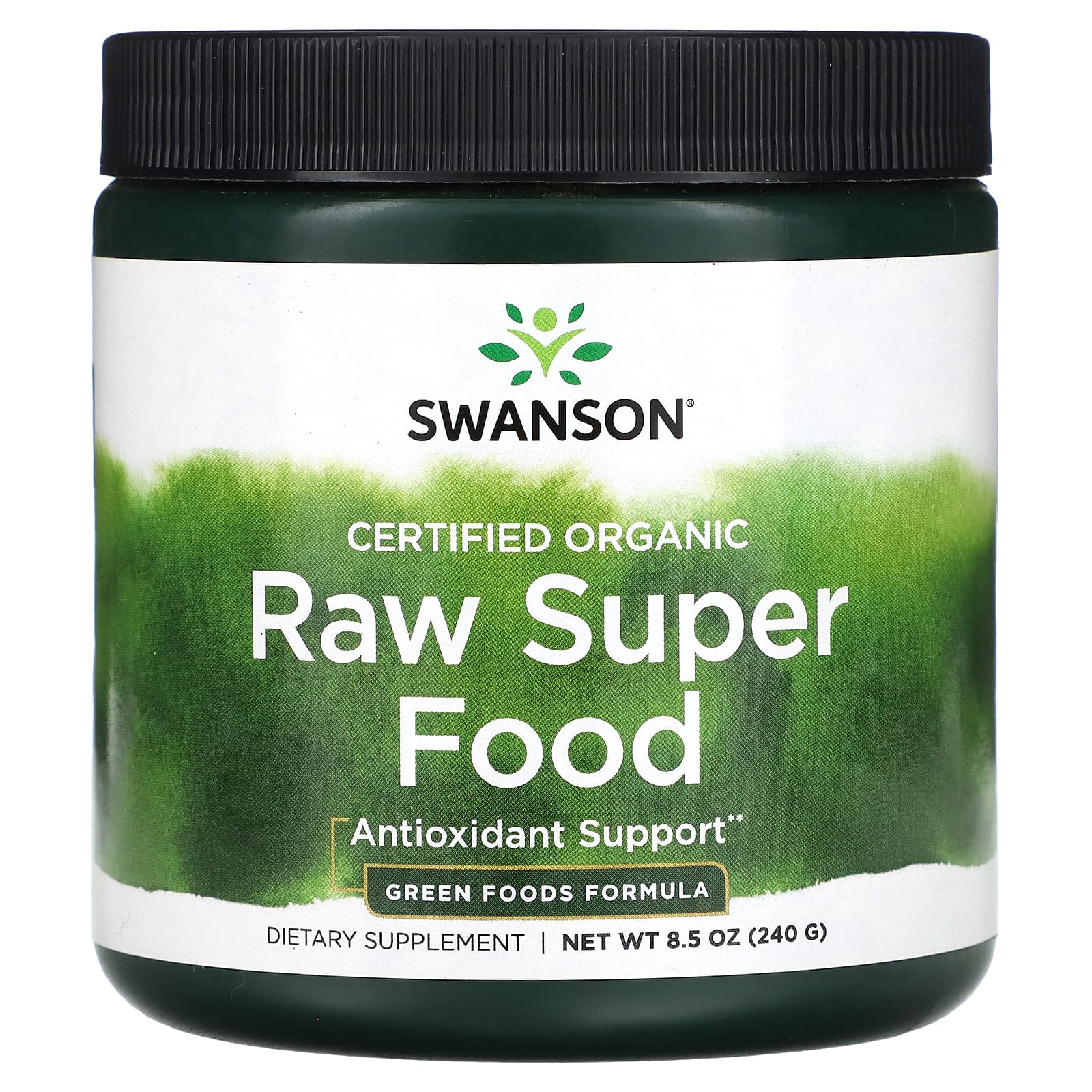 Swanson, Certified Organic Raw Super Food, 8.5 oz (240 g) - Image 1