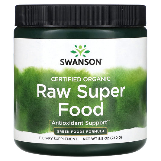 Swanson, Certified Organic Raw Super Food, 8.5 oz (240 g) - Image 1