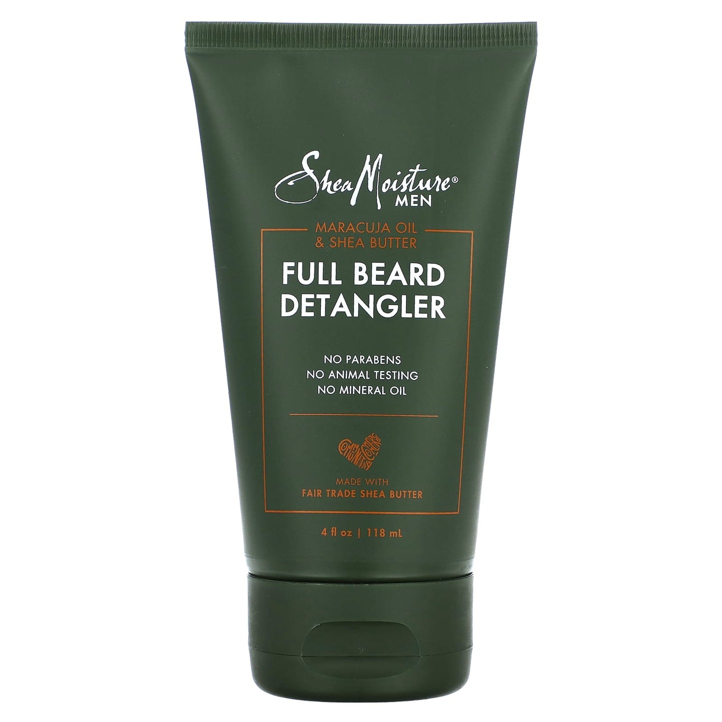 SheaMoisture, Men, Full Beard Detangler, Maracuja Oil & Shea Butter, 4 fl oz (118 ml) - Image 1