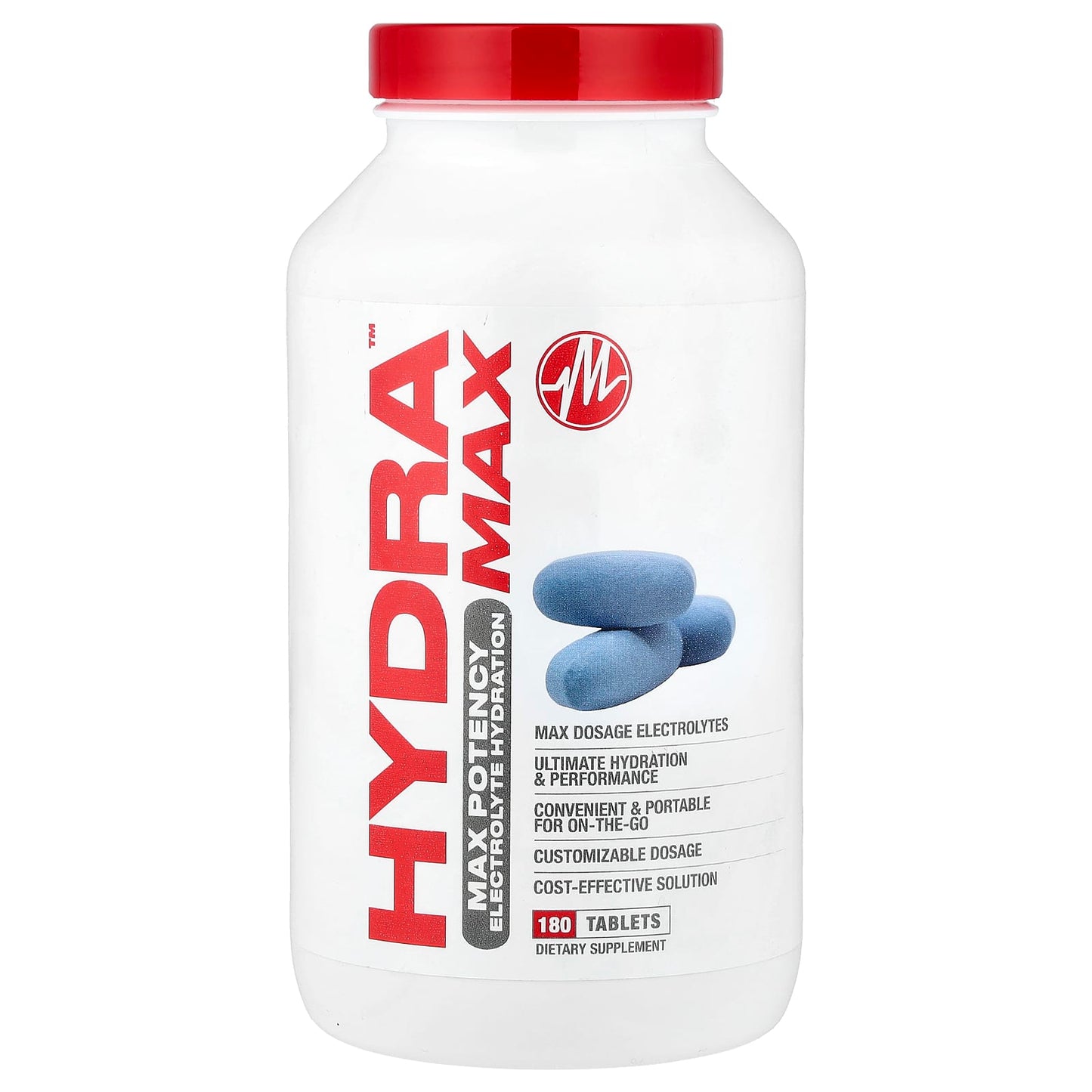 Metabolic Nutrition, HydraMAX™, Max Potency, 180 Tablets - Image 1