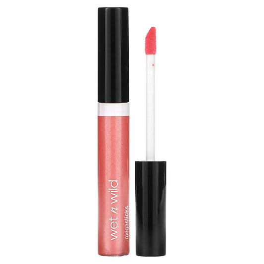 wet n wild, MegaSlicks, Lip Gloss, 558B Strawberry Ice, 0.2 fl oz (6 ml) - Image 1