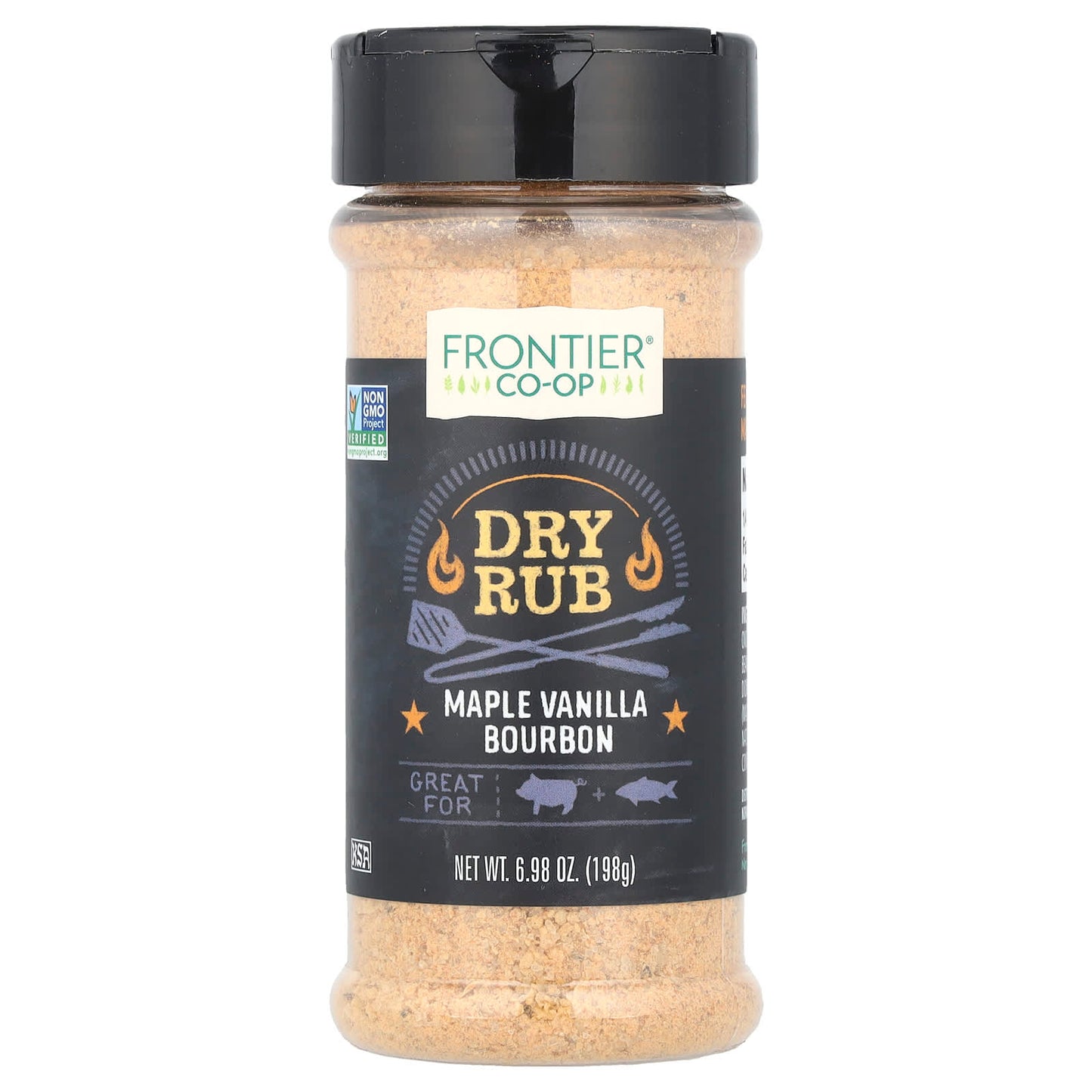 Maple Vanilla Bourbon Dry Rub for Grilled Pork or Salmon - Image 1