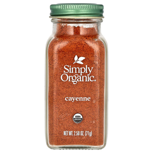 Simply Organic, Cayenne, 2.5 oz (71 g) - Image 1