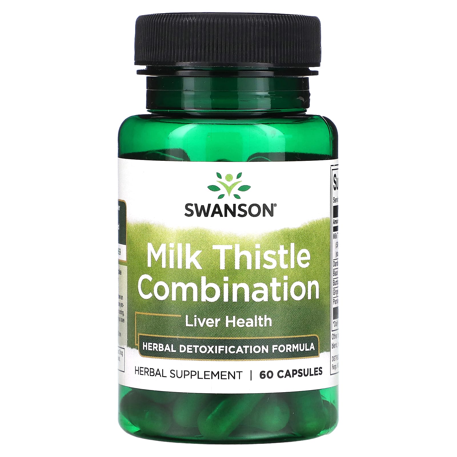 Swanson, Milk Thistle Combination, 60 Capsules - Image 1