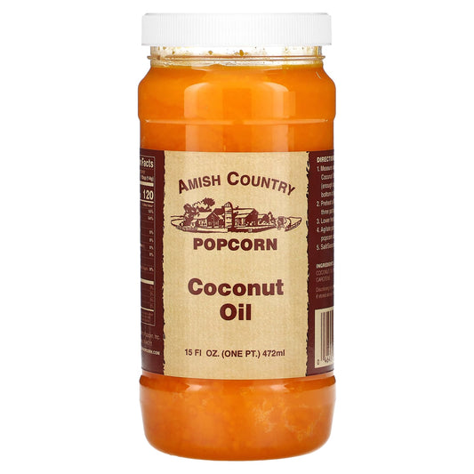 Coconut Oil Popcorn Seasoning by Amish Country Popcorn - 15 fl oz - Image 1