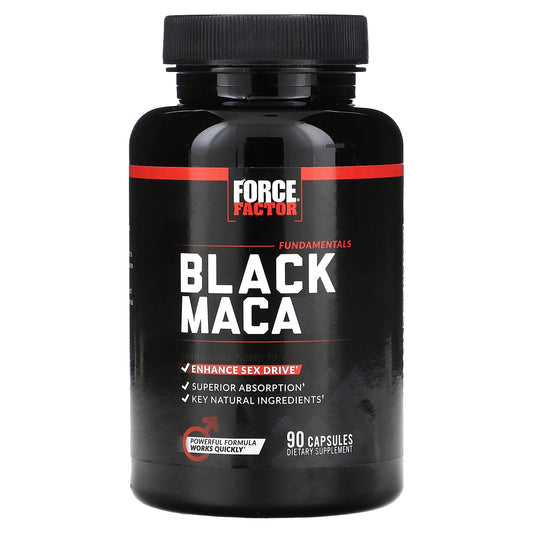 Boost Sex Drive with Black Maca - 90 Capsules by Force Factor - Image 1