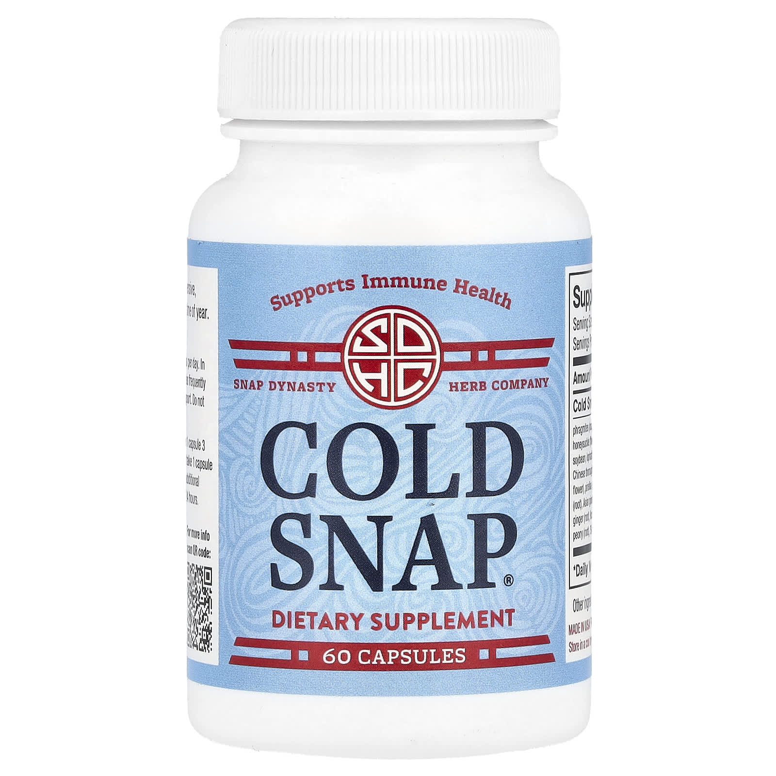 Snap Dynasty, Cold Snap®, 60 Capsules - Image 1