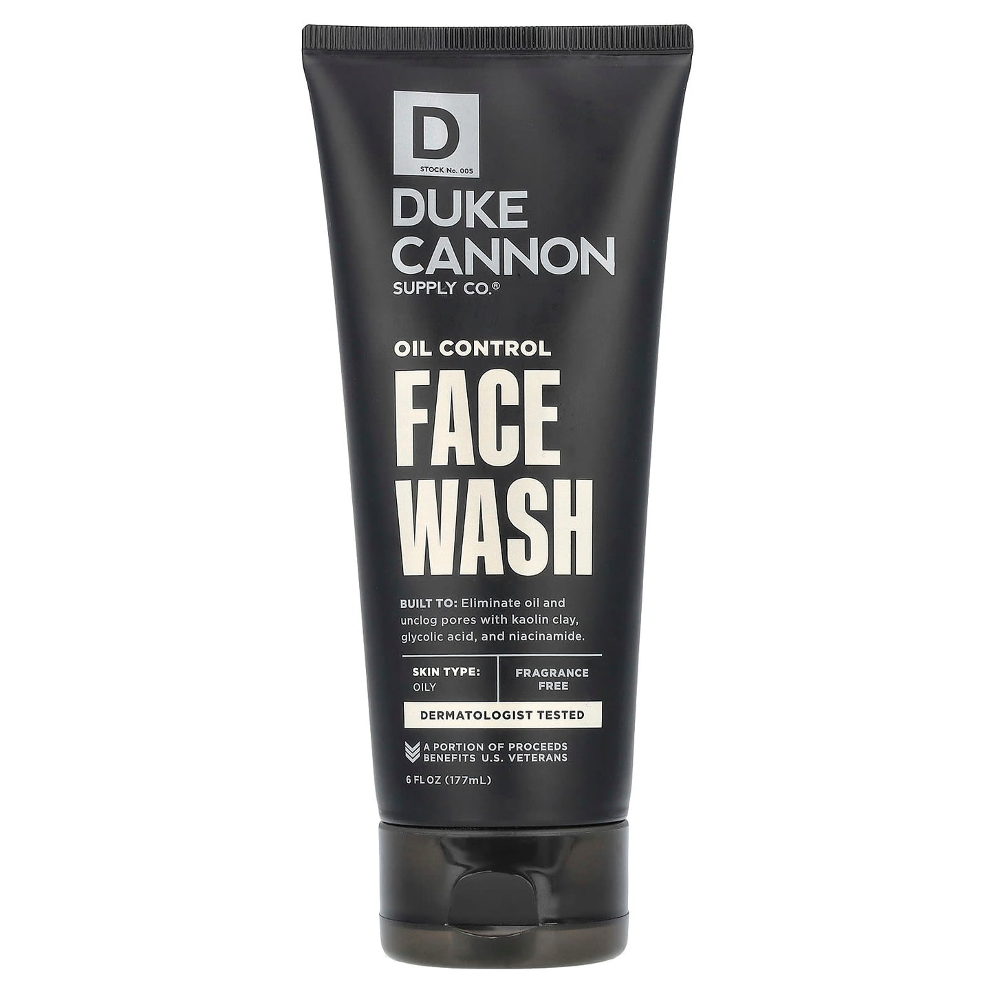 Oily Skin Face Wash - Fragrance-Free, Non-Comedogenic, 6 fl oz - Image 1