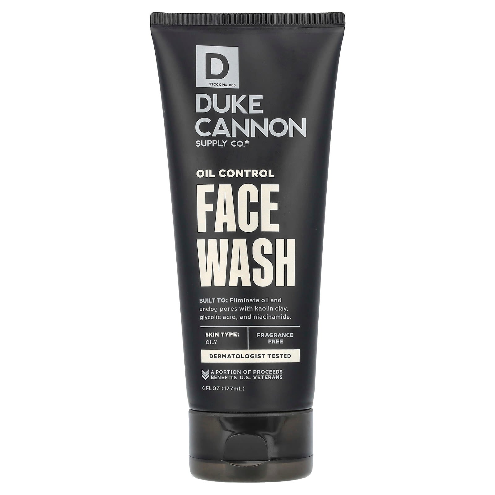 Oily Skin Face Wash - Fragrance-Free, Non-Comedogenic, 6 fl oz - Image 1
