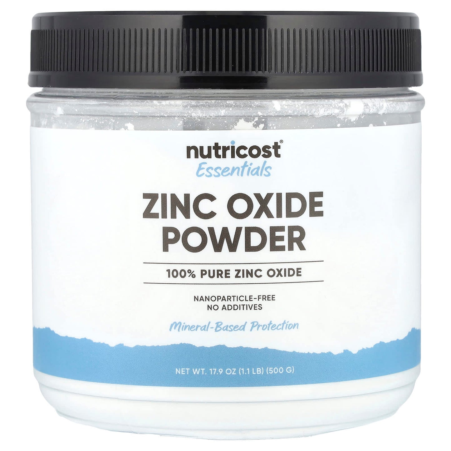 Nutricost, Essential, Zinc Oxide Powder, 17.9 oz (500 g)