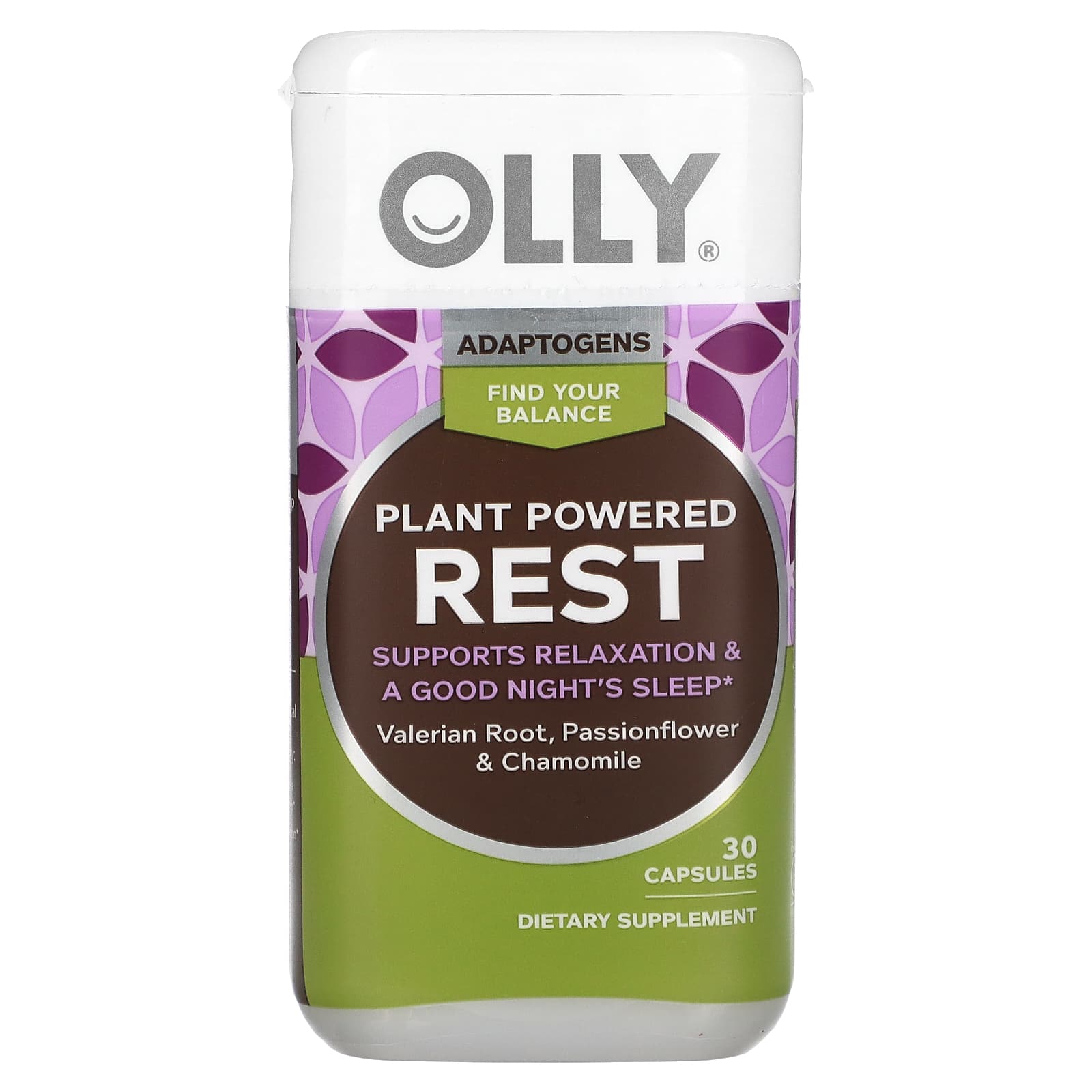 OLLY, Plant Powered Rest, 30 Capsules - Image 1