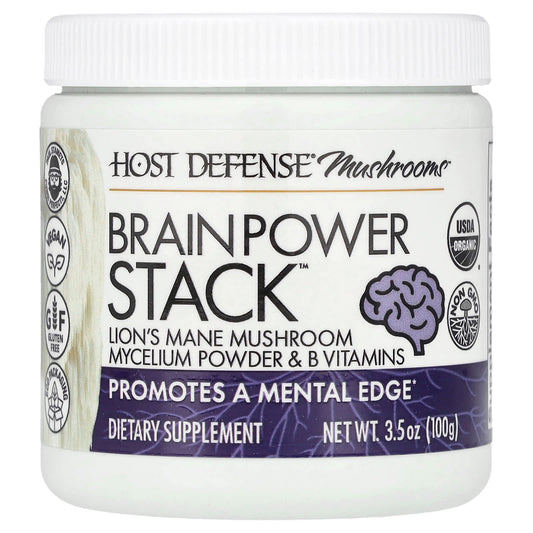 Boost Brain Power with Host Defense Lion's Mane Mushroom Powder - Image 1