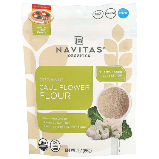 Navitas Organics, Organic Cauliflower Flour, 7 oz (198 g) - Image 1