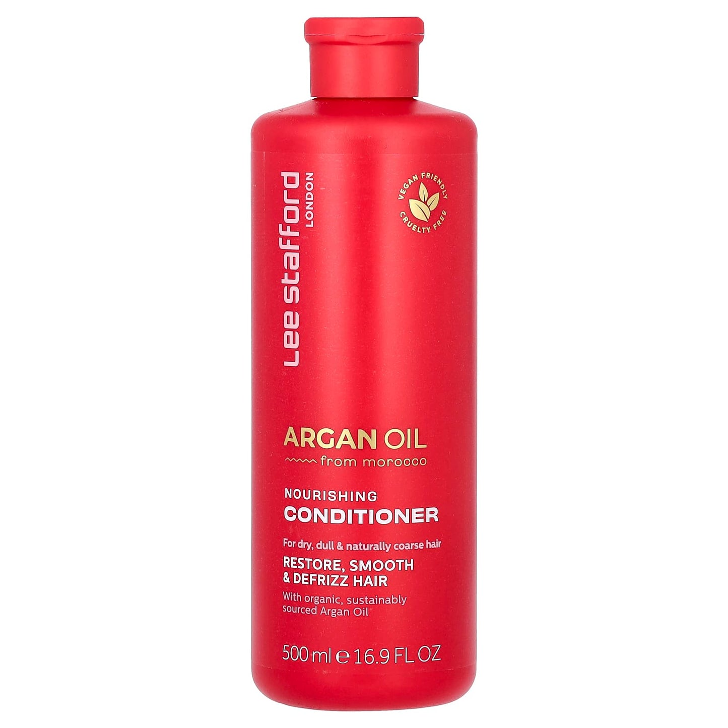 Lee Stafford, Argan Oil Nourishing Conditioner, For Dry, Dull & Naturally Coarse Hair, 16.9 fl oz (500 ml) - Image 1