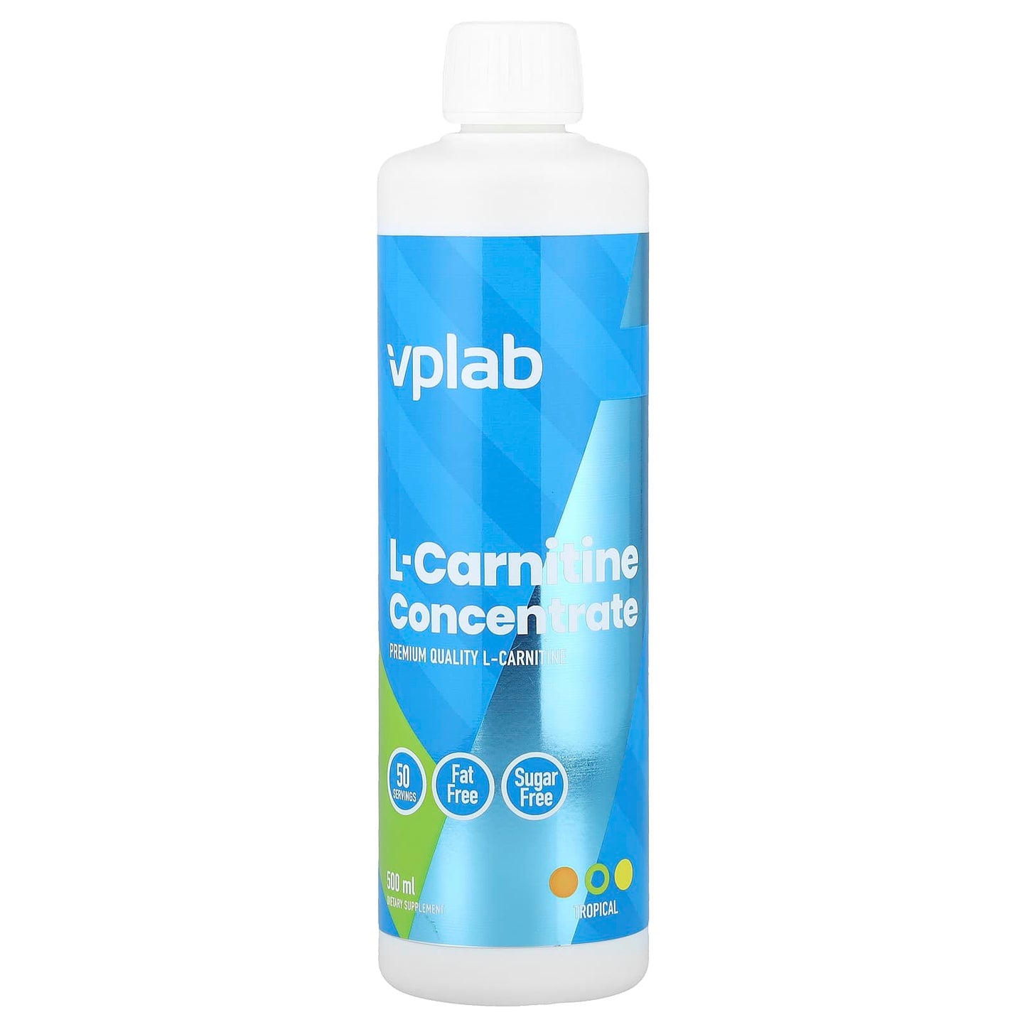 Vplab, L-Carnitine Concentrate, Tropical , 500 ml - Image 1