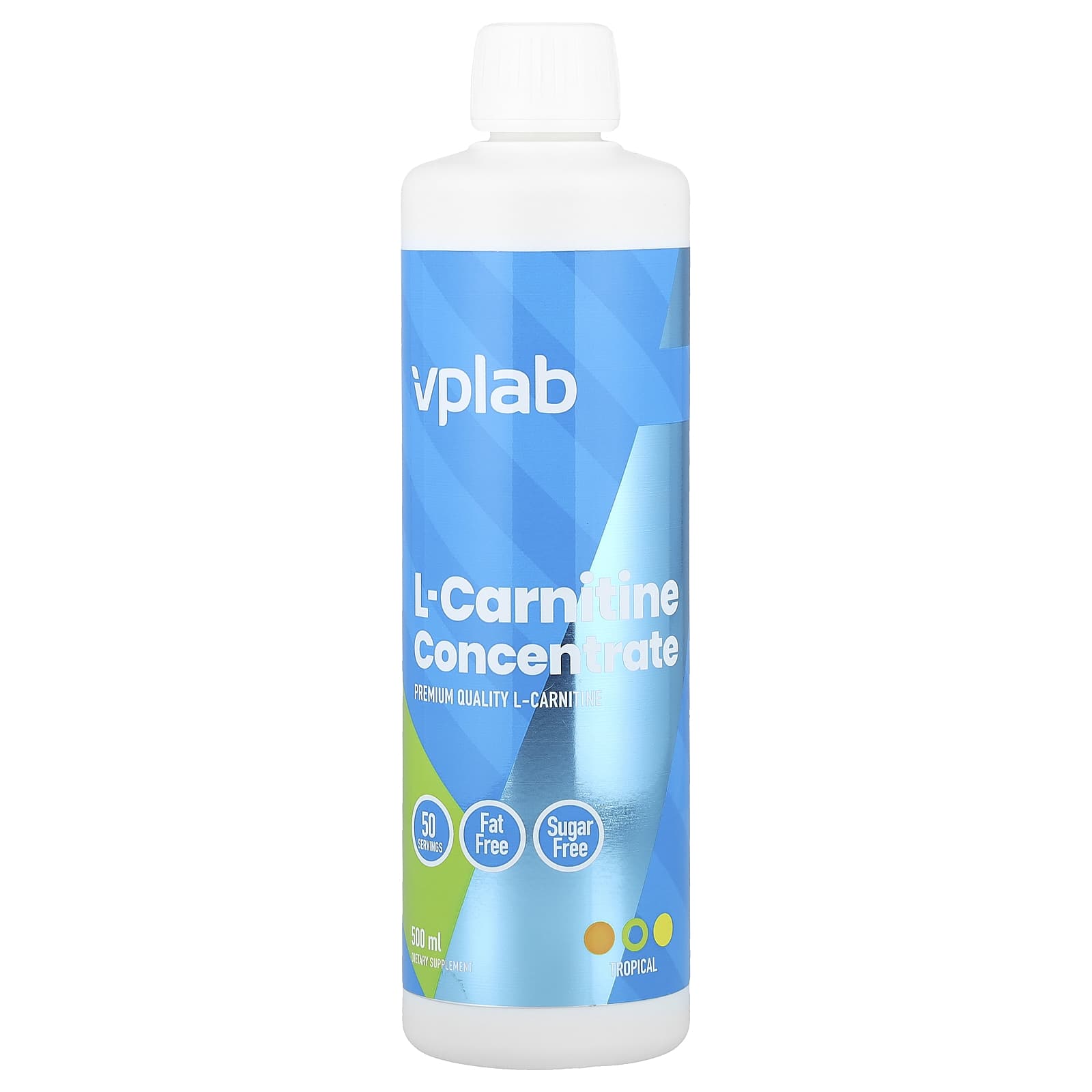 Vplab, L-Carnitine Concentrate, Tropical , 500 ml - Image 1
