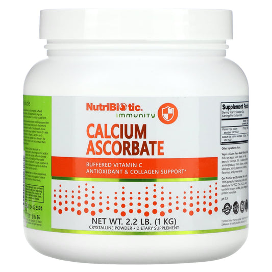 NutriBiotic, Immunity, Calcium Ascorbate, 2.2 lb (1 kg) - Image 1