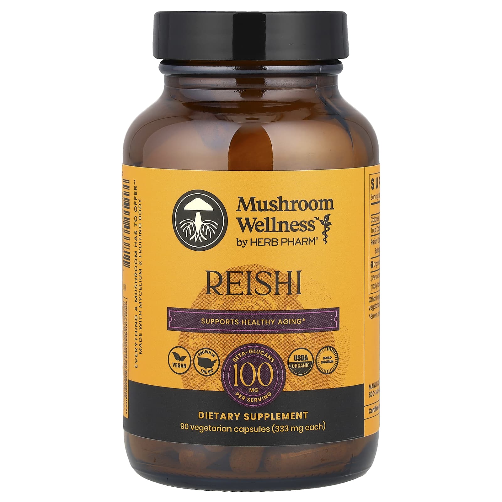 Reishi Mushroom Supplement for Healthy Aging & Immune Support - Image 1