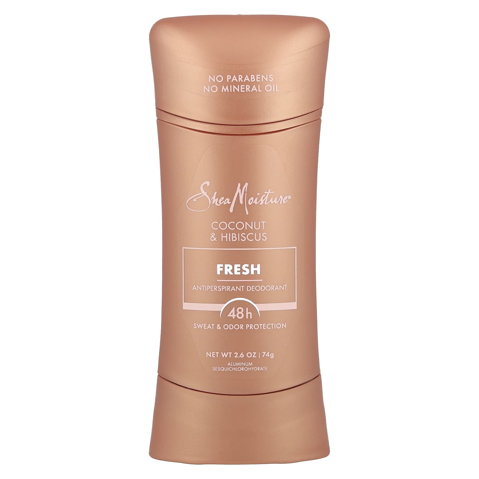 SheaMoisture, Antiperspirant Deodorant, Fresh, Coconut & Hibiscus , 2.6 oz (74 g) - Image 1