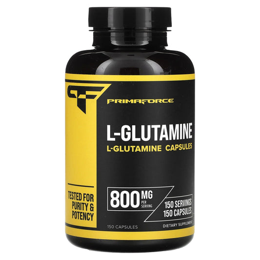 Primaforce, L-Glutamine, 800 mg, 150 Capsules - Image 1
