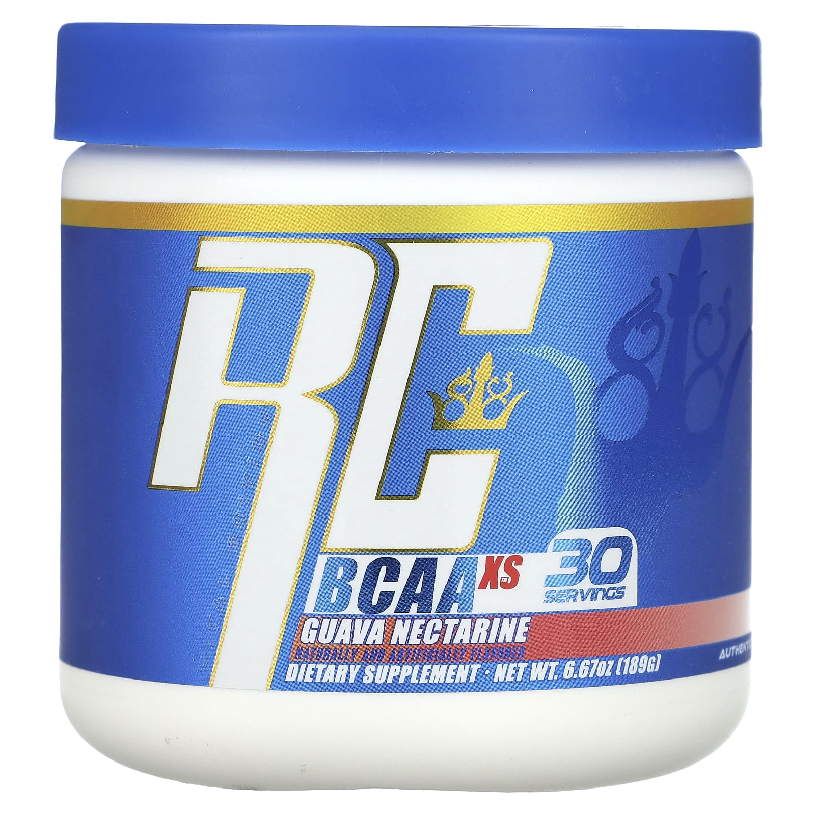 Ronnie Coleman, Vital Edition, BCAA XS, Guava Nectarine, 6.67 oz (189 g) - Image 1