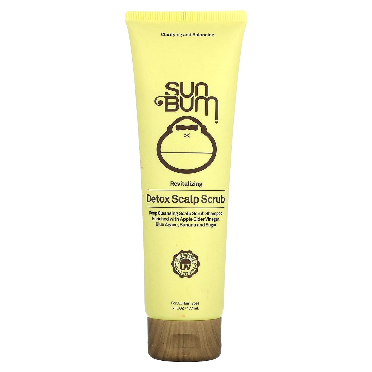 Sun Bum, Revitalizing Detox Scalp Scrub, 6 fl oz (177 ml) - Image 1