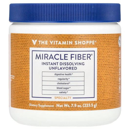 The Vitamin Shoppe, Miracle Fiber, Unflavored, 7.9 oz (223.5 g) - Image 1