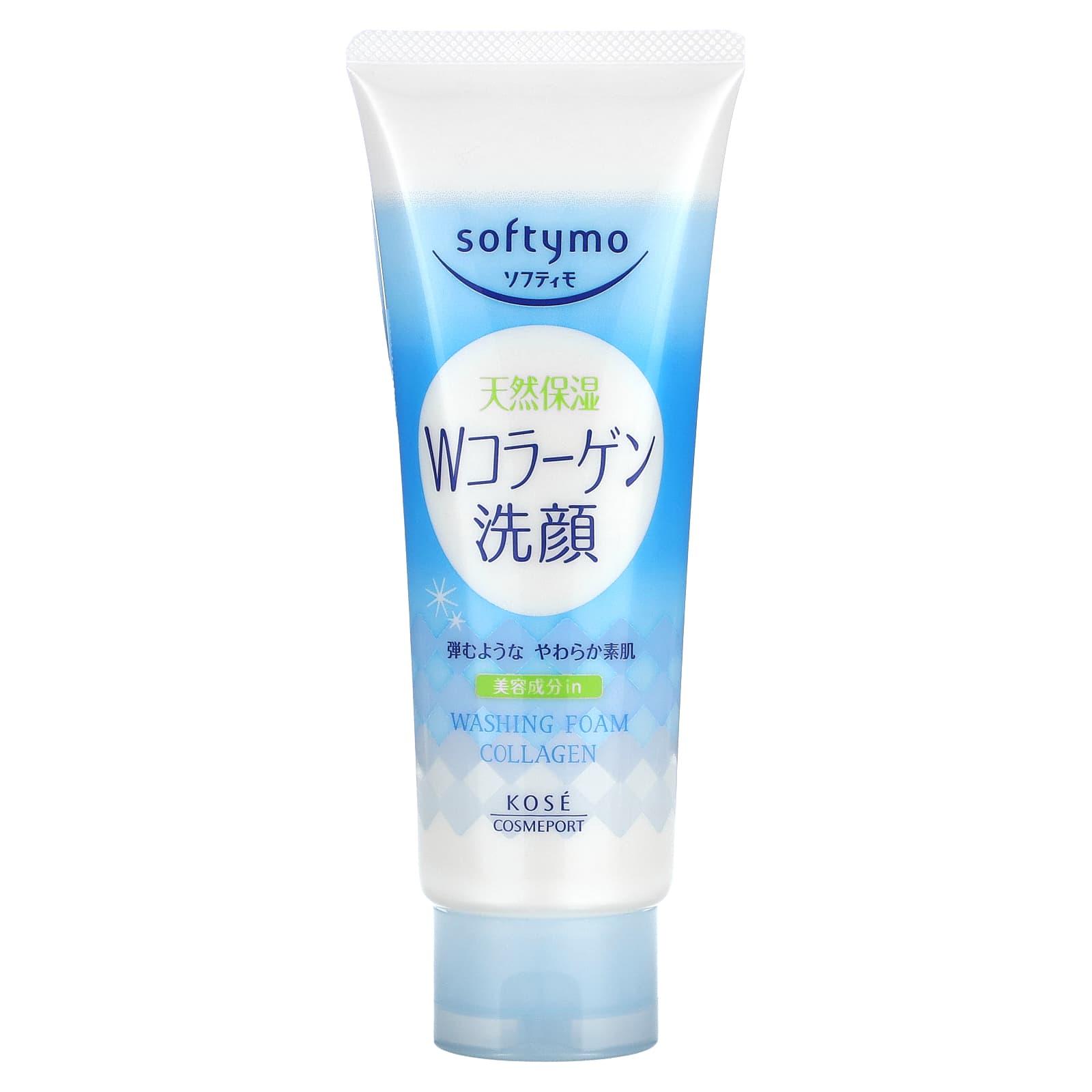 Softymo, Face Cleansing Foam, Collagen, 5.3 oz (150 g) - Image 1