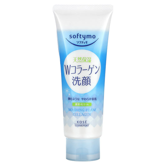 Softymo, Face Cleansing Foam, Collagen, 5.3 oz (150 g) - Image 1