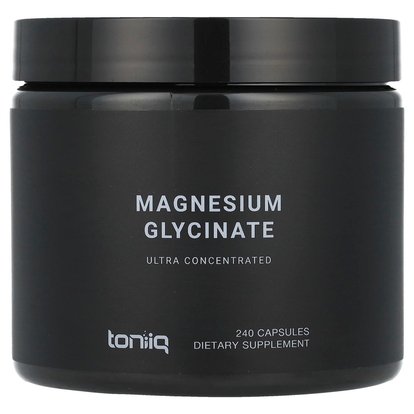 Toniiq, Magnesium Glycinate, 240 Capsules (150 mg per Capsule) - Image 1