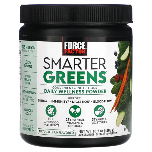 Naturally Unflavored Daily Wellness Powder by Force Factor, 10.2 oz (288g) - Image 1