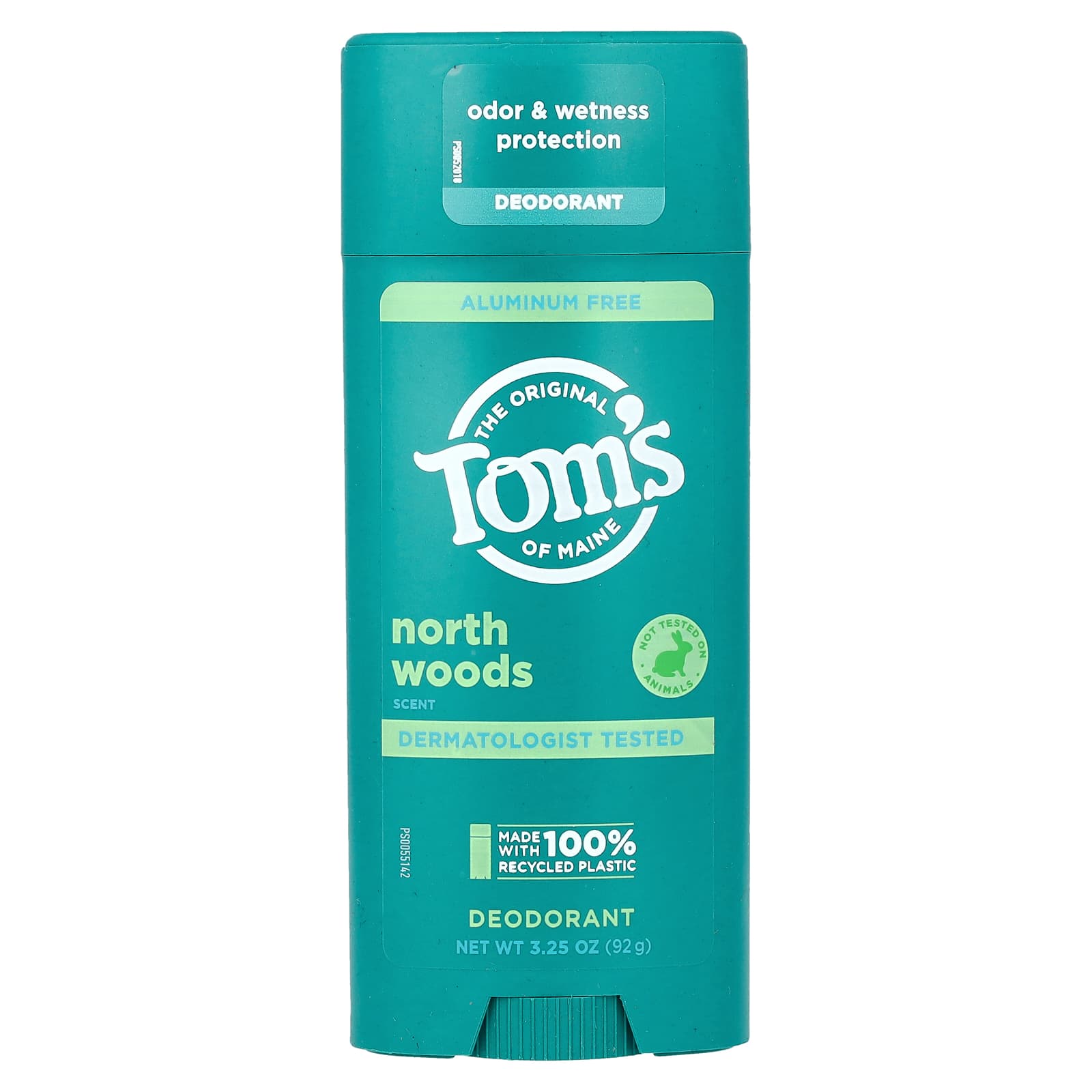 Tom's of Maine, Aluminum Free Deodorant, North Woods, 3.25 oz (92 g) - Image 1
