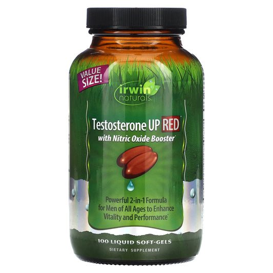 Irwin Naturals Testosterone Booster with Nitric Oxide Support - Image 1