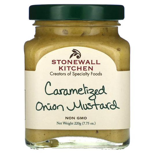 Stonewall Kitchen, Caramelized Onion Mustard , 7.75 oz (220 g) - Image 1