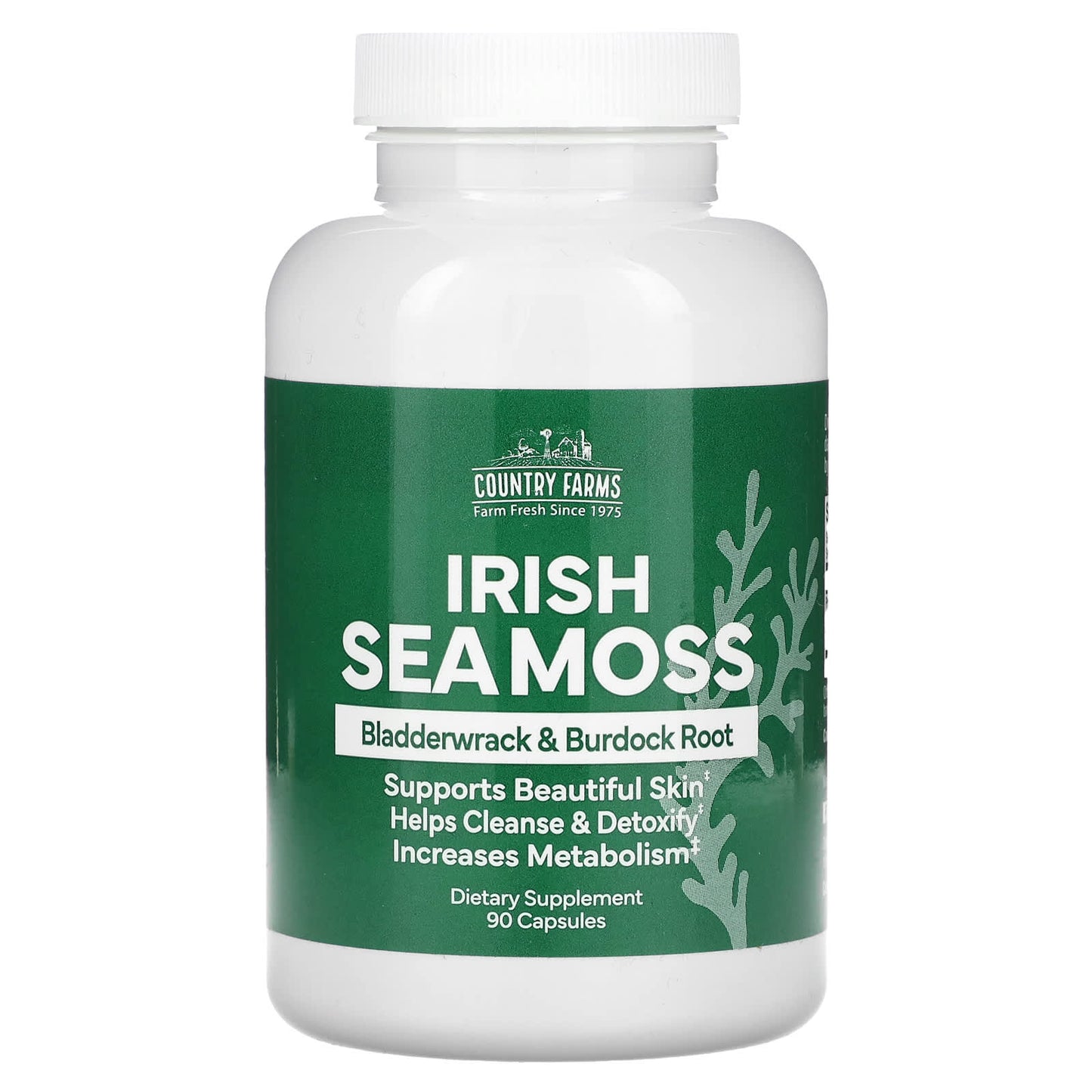 Irish Sea Moss Capsules for Beautiful Skin & Detox - 90 Capsules - Image 1