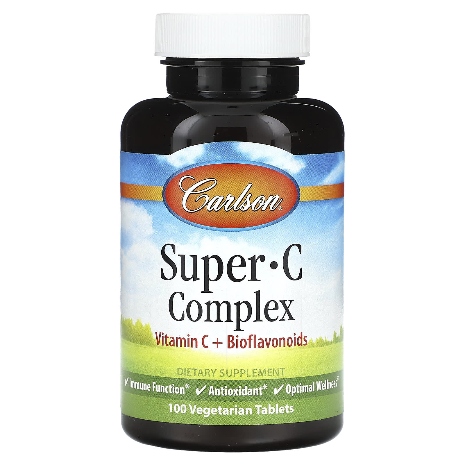 Carlson Super C Complex Vitamin C Immune Function & Antioxidant Support - Image 1