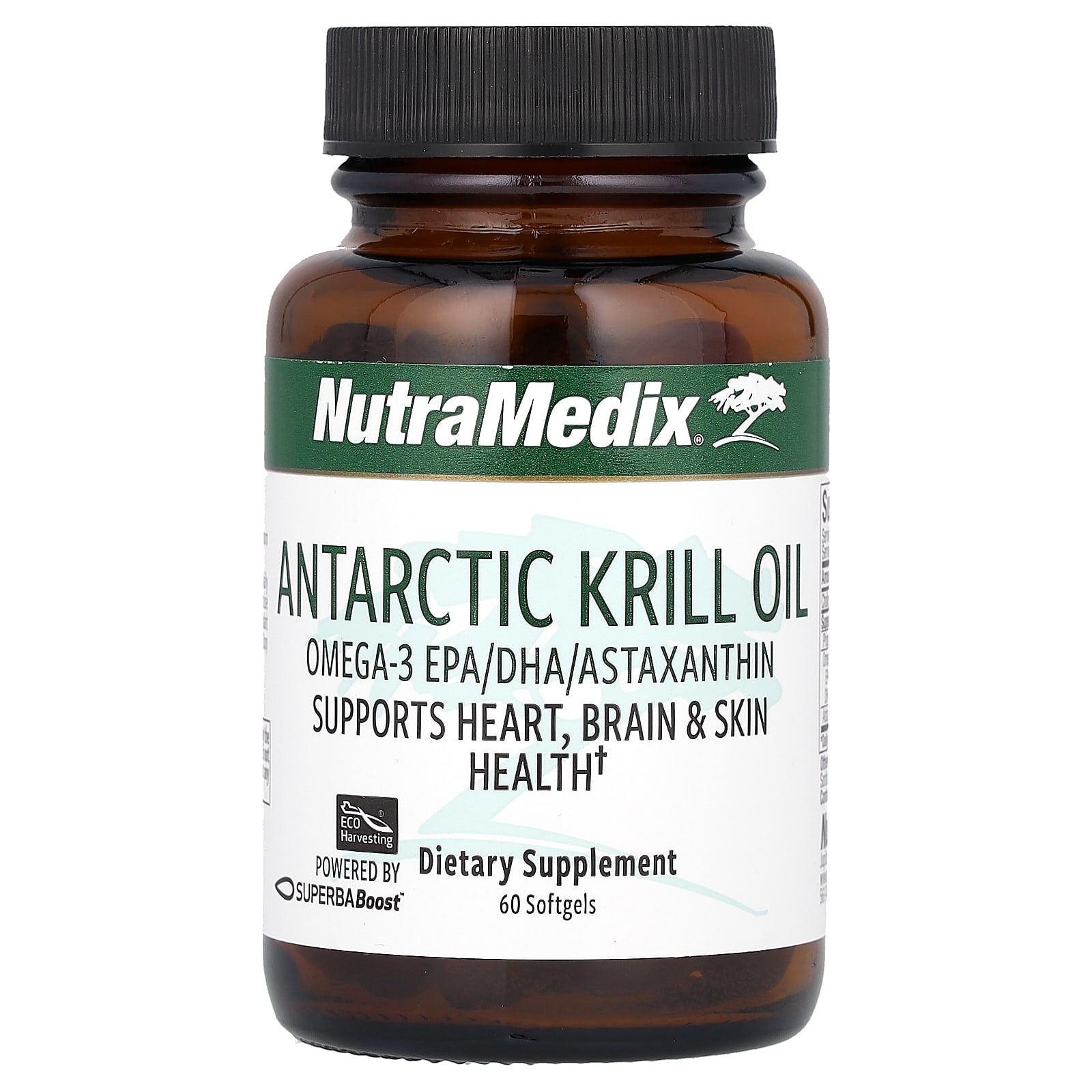 NutraMedix, Antarctic Krill Oil, 60 Softgels - Image 1